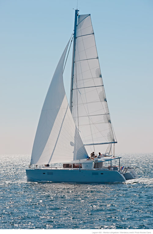 New Sail Catamaran for Sale 2014 Lagoon 450 Boat Highlights